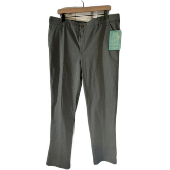 Coldwater Creek Pants - Coldwater Creek Hidden Stretch Waist Chino Pants NWT Women’s 18 Laurel Green